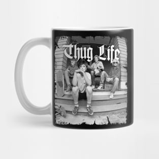 Vintage Thug Life Golden Mug